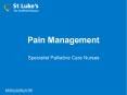Pain Management PowerPoint PPT Presentation