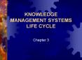 KNOWLEDGE MANAGEMENT SYSTEMS LIFE CYCLE PowerPoint PPT Presentation