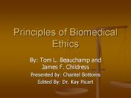 Principles of Biomedical Ethics