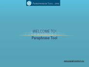 Paraphrase Tool