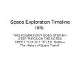 Space Exploration Timeline Info. PowerPoint PPT Presentation