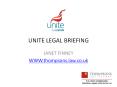 UNITE LEGAL BRIEFING PowerPoint PPT Presentation