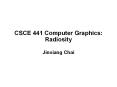 CSCE 441 Computer Graphics:  Radiosity PowerPoint PPT Presentation