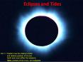 Eclipses and Tides PowerPoint PPT Presentation