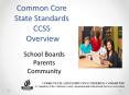 Common Core State Standards PowerPoint PPT Presentation