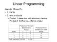 Linear Programming PowerPoint PPT Presentation