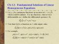Ch 3.2: Fundamental Solutions of Linear Homogeneous Equations PowerPoint PPT Presentation