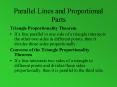 Parallel Lines and Proportional Parts PowerPoint PPT Presentation