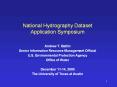 National Hydrography Dataset Application Symposium PowerPoint PPT Presentation