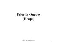 Priority Queues (Heaps)