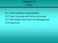 Chapter 10 Linux PowerPoint PPT Presentation
