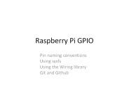 Raspberry Pi GPIO