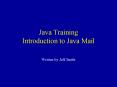 Java Training Introduction to Java Mail PowerPoint PPT Presentation