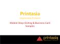 Print visiting card mobile shop hyderabad PowerPoint PPT Presentation
