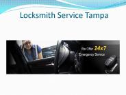 Locksmith Service Tampa