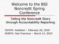 Welcome to the BSI Noncredit Spring Conference PowerPoint PPT Presentation