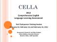 CELLA PowerPoint PPT Presentation