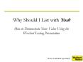 How to Demonstrate Your Value Using the Weichert Listing Presentation PowerPoint PPT Presentation