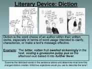 Literary Device: Diction
