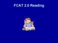 FCAT 2.0 Reading PowerPoint PPT Presentation