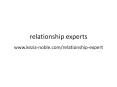 Kezai Noble Tips on relationship expert PowerPoint PPT Presentation
