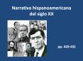 Narrativa hispanoamericana del siglo XX PowerPoint PPT Presentation