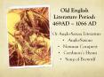 Old English Literature Period: 469AD  PowerPoint PPT Presentation