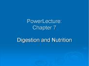 PowerLecture: Chapter 7