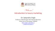 Welcome to Luxury Marketing