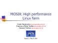 MOSIX: High performance Linux farm PowerPoint PPT Presentation
