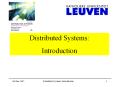 Distributed Systems: PowerPoint PPT Presentation