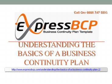 Understanding the Basics of a Business Continuity Plan