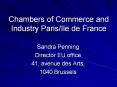 Chambers of Commerce and Industry Paris/Ile de France PowerPoint PPT Presentation