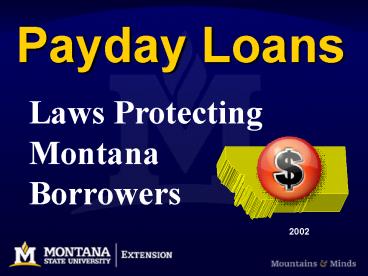Payday Loans