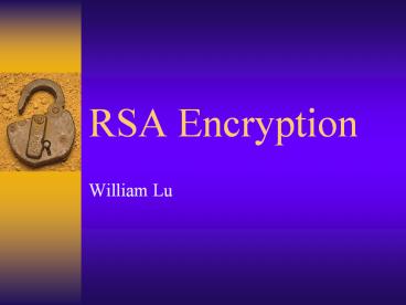 RSA Encryption