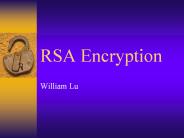 RSA Encryption