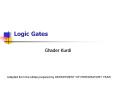 Logic Gates PowerPoint PPT Presentation