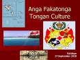 Anga Fakatonga Tongan Culture PowerPoint PPT Presentation
