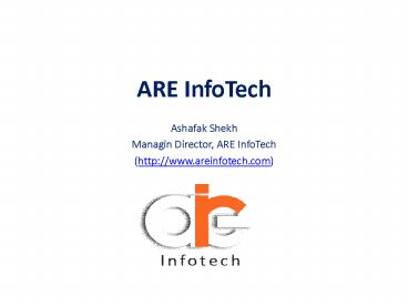 ARE InfoTech – Website Design Company in Ahmedabad