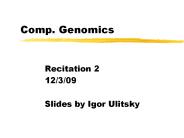 Comp. Genomics