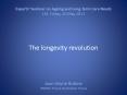 Experts' Seminar on Ageing and Long-Term Care Needs LSE, Friday, 20 May 2011   The longevity revolution   Jean-Marie Robine INSERM, Paris PowerPoint PPT Presentation