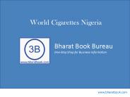 World Cigarettes Nigeria PowerPoint PPT Presentation