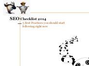 5 Best SEO Practices for 2014