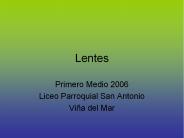 Lentes