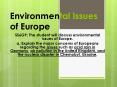 Environmental Issues of Europe PowerPoint PPT Presentation