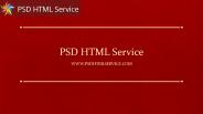 PSD HTML Service