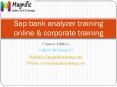 sap bank analyzer online training & corporate training PowerPoint PPT Presentation