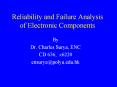 Reliability and Failure Analysis of Electronic Components PowerPoint PPT Presentation