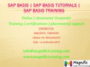SAP Basis  SAP Basis Tutorials  SAP Basis Training