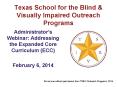 Texas School for the Blind PowerPoint PPT Presentation